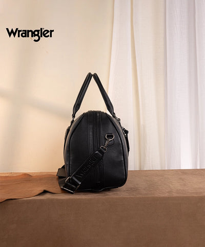 Wrangler Whipstitch Duffle Bag Black