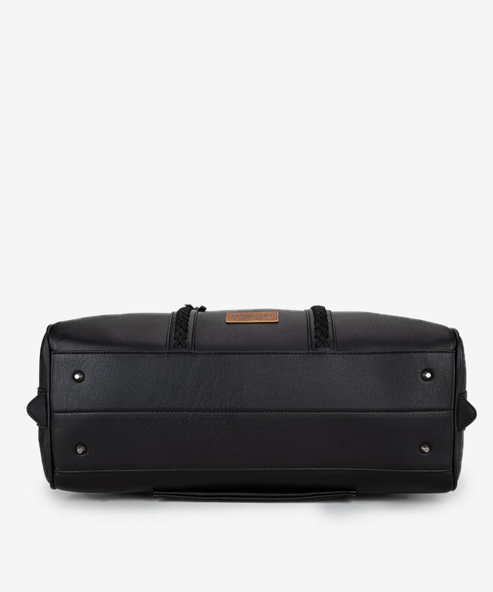 Wrangler Whipstitch Duffle Bag Black