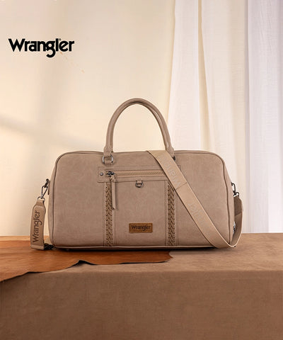 Wrangler Whipstitch Duffle Bag Khaki