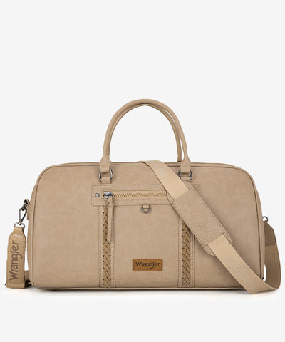 Wrangler Whipstitch Duffle Bag Khaki