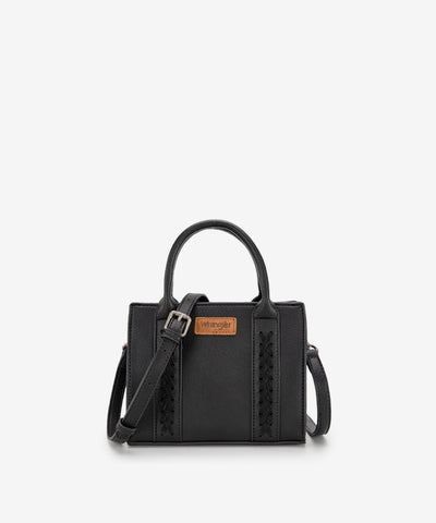 Wrangler Whipstitch Mini Tote Bag Black