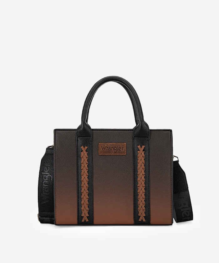 Wrangler Whipstitch Tote Bag Black