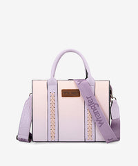 Wrangler Whipstitch Tote Bag Pink
