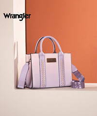 Wrangler Whipstitch Tote Bag Pink