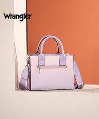 Wrangler Whipstitch Tote Bag Pink
