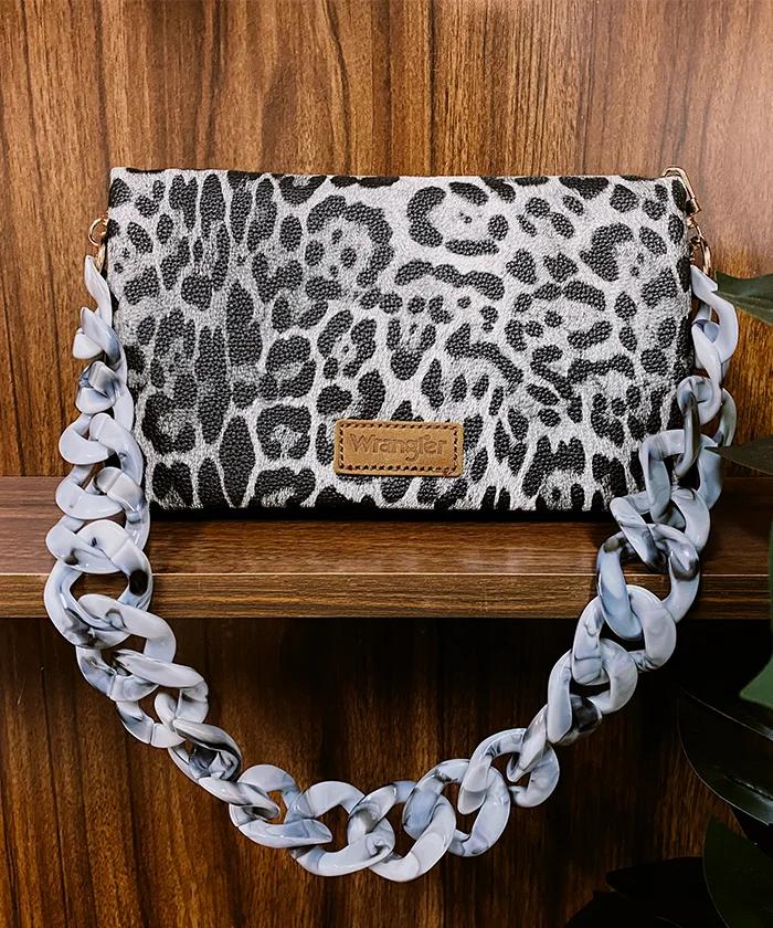 MONTANA WEST ACRYLIC CHAIN STRAP