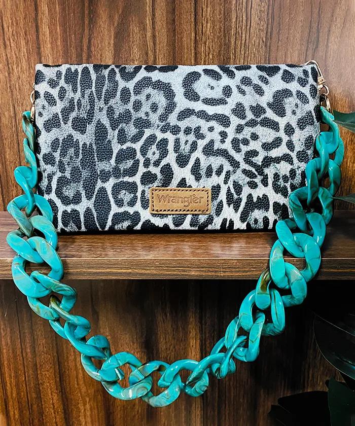 MONTANA WEST ACRYLIC CHAIN STRAP