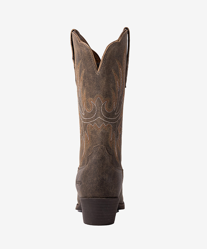 Women’s Vintage Amber Full-Grain Leather  Boots
