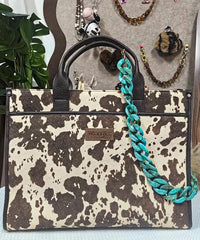MONTANA WEST ACRYLIC CHAIN STRAP