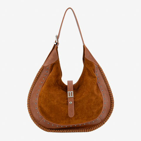 Pre-sale Montana West Studded Whipstitch Hobo Bag