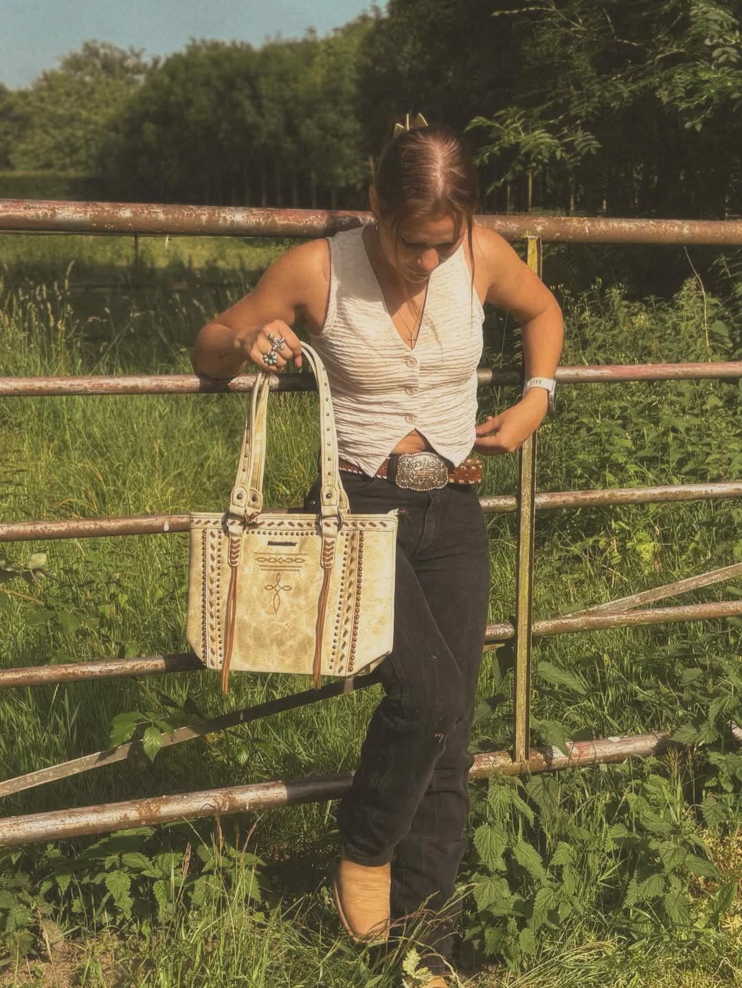 Cross Stitch Tote