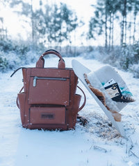 Wrangler Convertible Leather Backpack