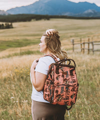 Wrangler Cowboy Print Diaper Bag
