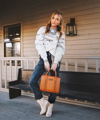 Wrangler Whipstitch Crossbody Purse-Country Glam Outfits
