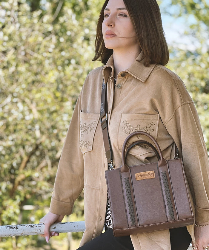 Wrangler Whipstitch Crossbody Purse