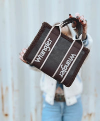 Wrangler Sherpa Trim Crossbody Purse-Country Glam Outfits