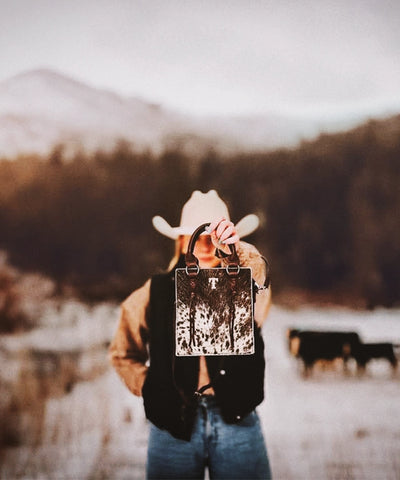 Trinity Ranch Hair-On Cowhide Mini Crossbody