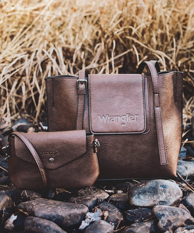 Wrangler Flap Shoulder Bag Set