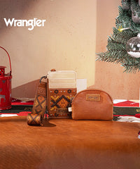 Wrangler Aztec Embroidered Whipstitch Tote Bag