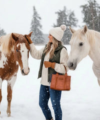 Wrangler Southwestern Crossbody Tote Bag
