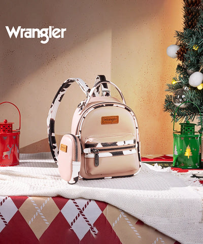 Wrangler Cow Print Mini Backpack