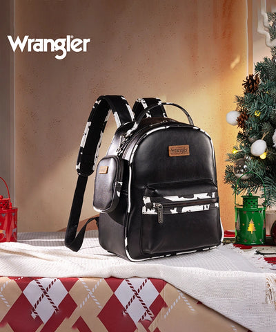 Wrangler Cow Print Backpack