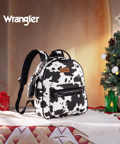 Wrangler Cow Print Backpack