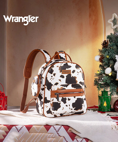 Wrangler Cow Print Backpack