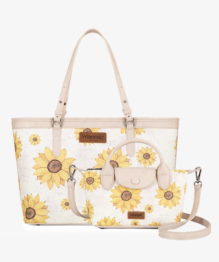 Wrangler Sunflower Tote Bag | Wide Tote Bag
