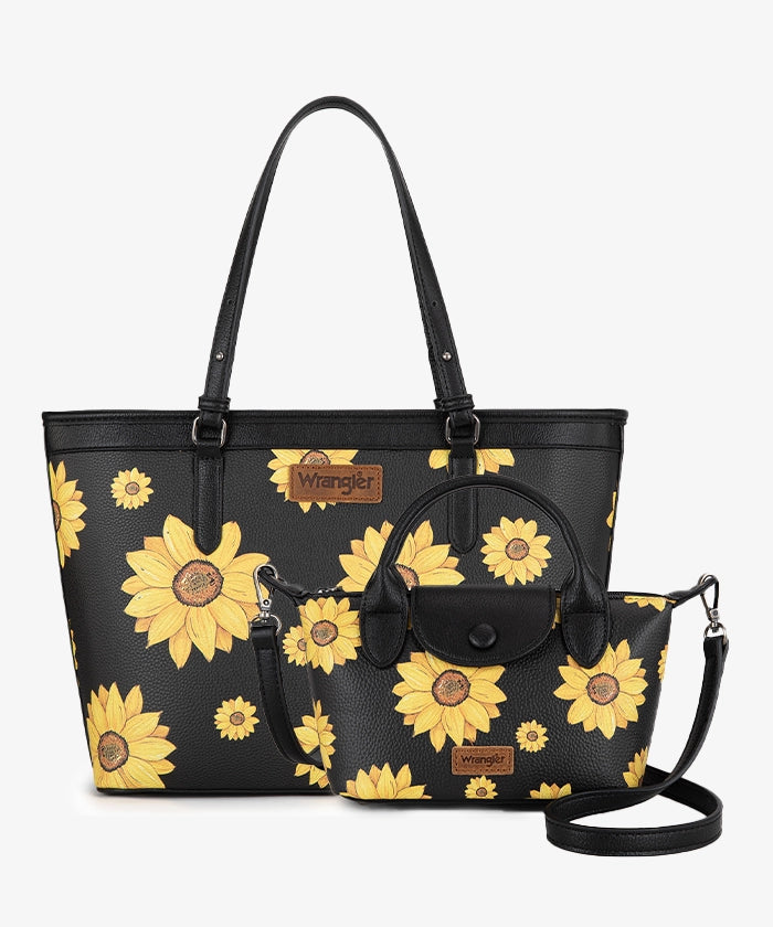 Wrangler Sunflower Tote Bag | Wide Tote Bag