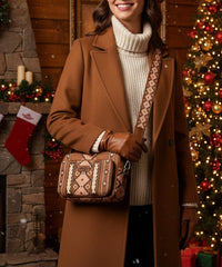 Wrangler Aztec Printed Crossbody Purse