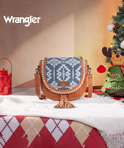 Wrangler Aztec Print Mini Crossbody Purse