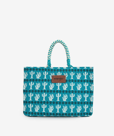 Wrangler_Cactus_Print_Tote_Bag_Turquoise