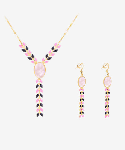 Wrangler Demeter’s Orb Necklace and Earrings Set