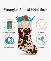 Wrangler Animal Print Xmas Stocking Mystery Bag - 🔥Limited Edition🔥