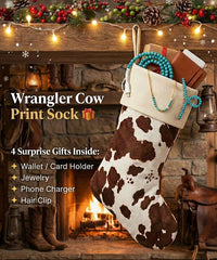 Wrangler Animal Print Xmas Stocking Mystery Bag - 🔥Limited Edition🔥