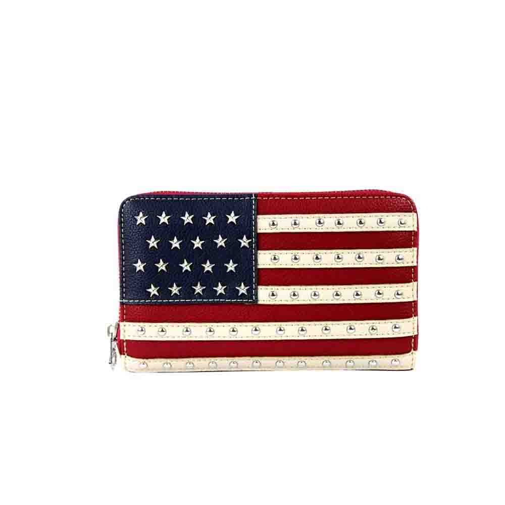 Montana West Women's Purse American Pride Patriotic Wallet - Montana West World