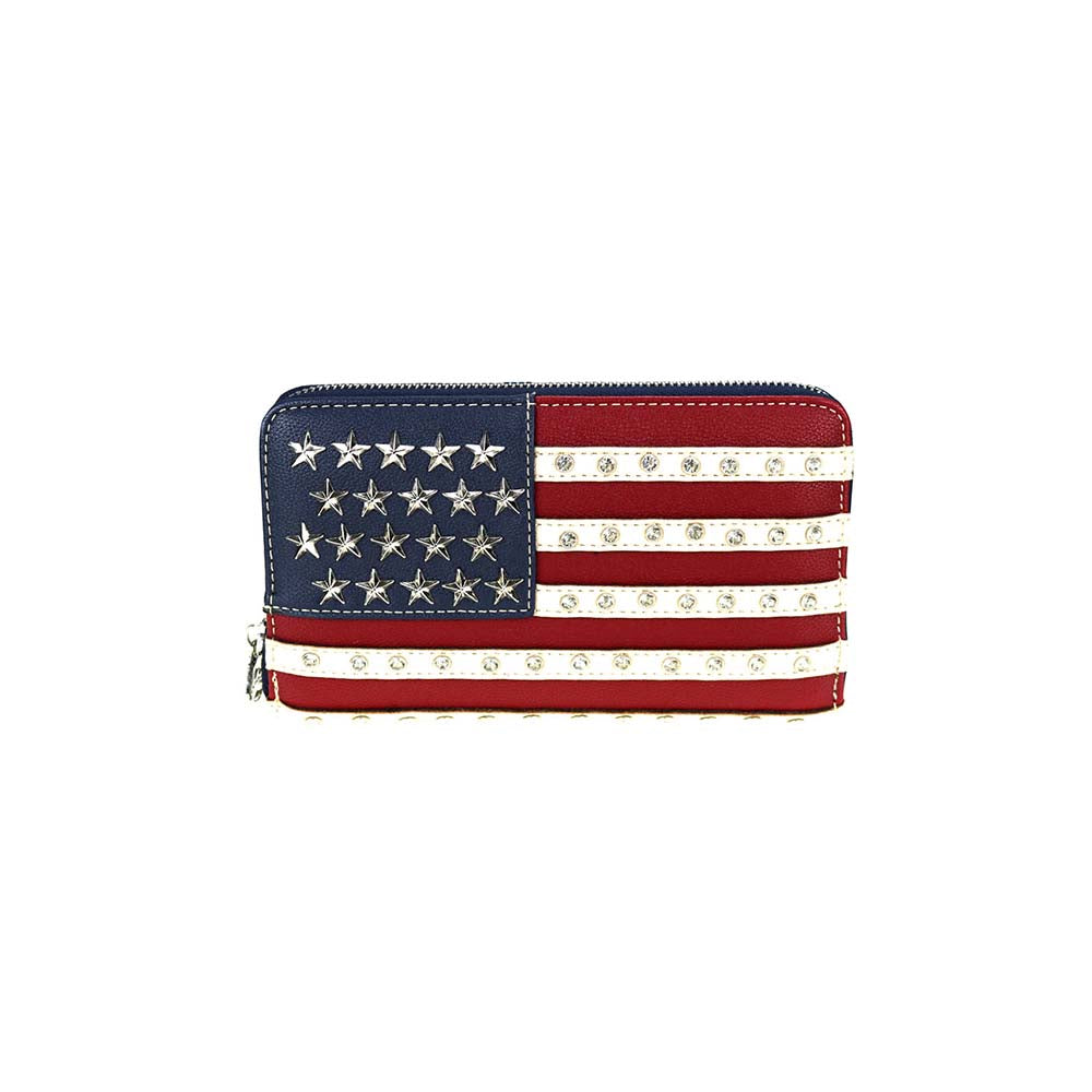 Montana West Women's Purse American Pride Patriotic Wallet - Montana West World