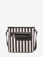 Montana West Tan Southwest Geometric Print Canvas Crossbody - Montana West World