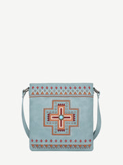 Montana WestEmbroidered Cross Concho Concealed Carry Crossbody - Montana West World