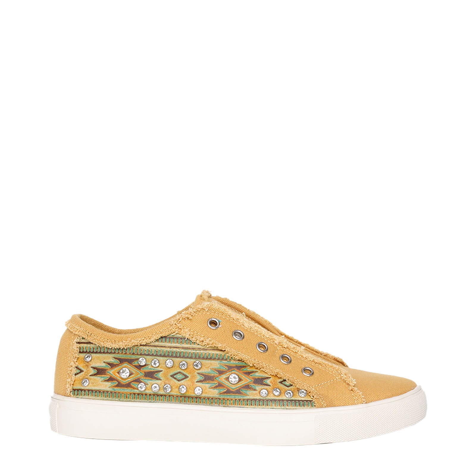 Montana West Aztec Printed Canvas Shoes - Montana West World