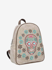 Montana West Embroidered Sugar Skull Collection Backpack - Montana West World