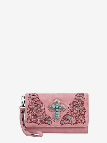 Montana West Spiritual Collection Crossbody Wallet - Montana West World