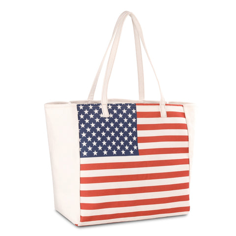 Montana West American Pride Large Canvas Tote Bag - Montana West World