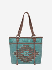 Montana West Cut-out Aztec Studs Concealed Carry Tote - Montana West World