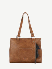Trinity Ranch Floral Tooled Leather Tassel Concealed Carry Collection - Montana West World