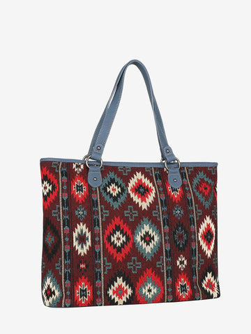 Montana West Aztec Tapestry Concealed Carry Tote - Montana West World