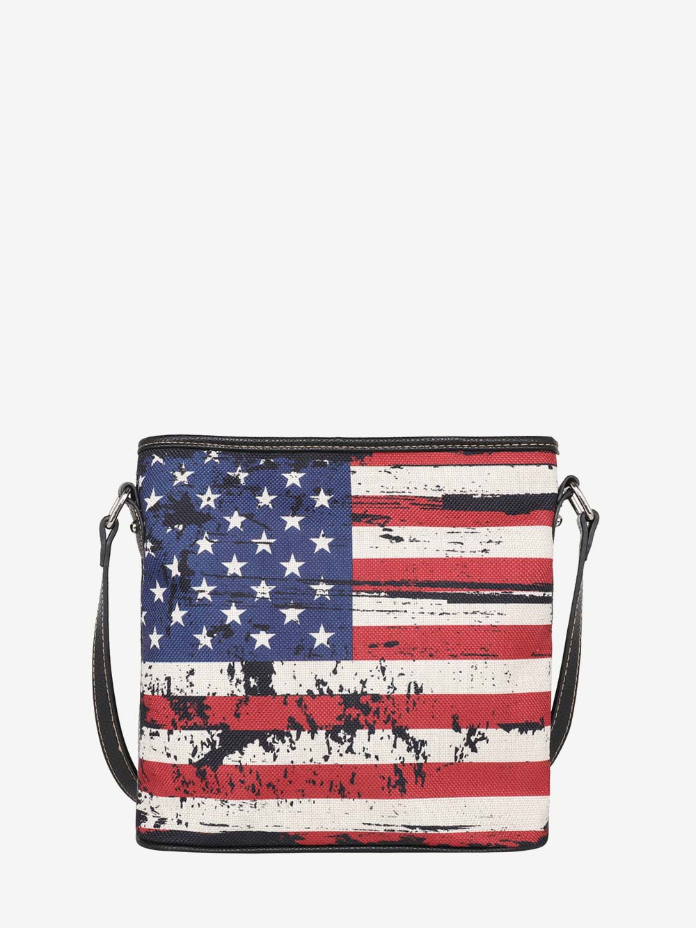 Montana West American Flag Canvas Crossbody - Montana West World