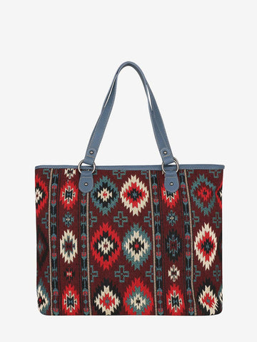 Montana West Aztec Tapestry Concealed Carry Tote - Montana West World