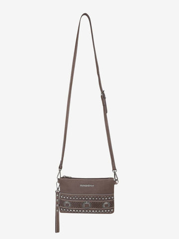 Montana West Concho Studs Crossbody Wristlet - Montana West World